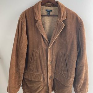 J. Crew Corduroy Jacket w/ Sherpa liner